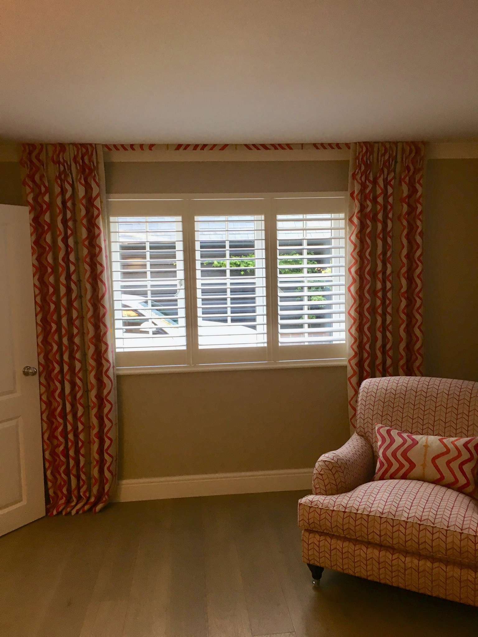 Dress curtains